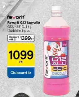 Tesco Favorit G12 fagyálló ajánlat