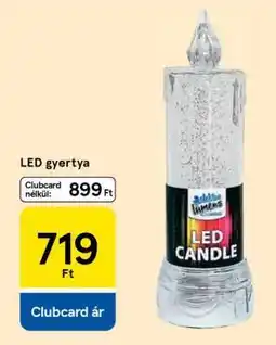Tesco LED gyertya ajánlat