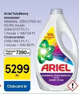 Tesco ARIEL Folyékony mosószer ajánlat