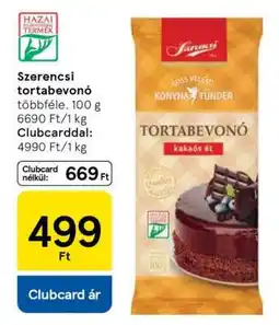 Tesco Szerencsi tortabevonó ajánlat