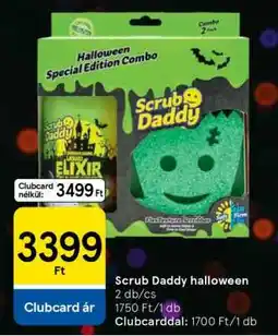 Tesco Scrub Daddy halloween ajánlat