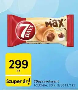 Tesco 7days croissant ajánlat