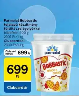 Tesco Parmalat Bobbastic tejalapú készítmény ajánlat