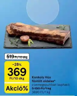 Tesco Konkoly Hús füstölt oldalas ajánlat