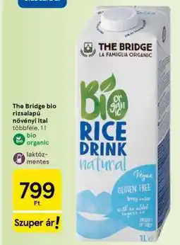 Tesco The Bridge bio rizsalapú növényi ital ajánlat