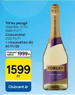 Tesco Törley Pezsgő ajánlat