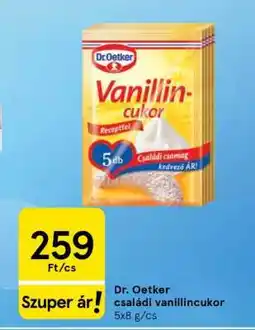 Tesco DR. OETKER CSALÁDI VANILLINCUKOR ajánlat