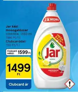 Tesco Jar kézi mosogatószer ajánlat