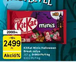 Tesco KitKat Minis Halloween Break ostya ajánlat
