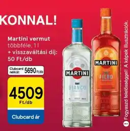 Tesco Martini Vermut ajánlat