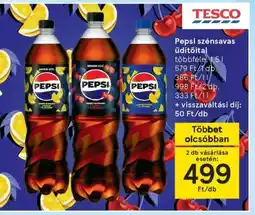 Tesco Pepsi szénsavas üdítőital ajánlat