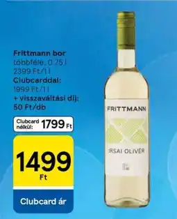 Tesco Frittmann bor ajánlat