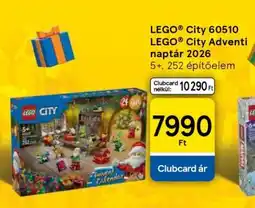 Tesco LEGO City 60510 LEGO City Adventi naptár 2026 ajánlat