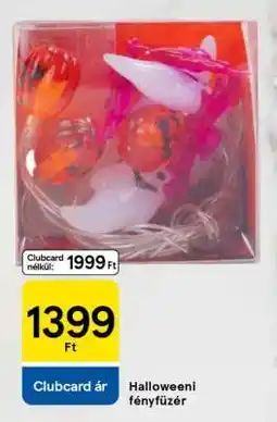 Tesco Halloween füzér ajánlat