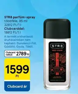 Tesco STR8 parfüm-spray ajánlat