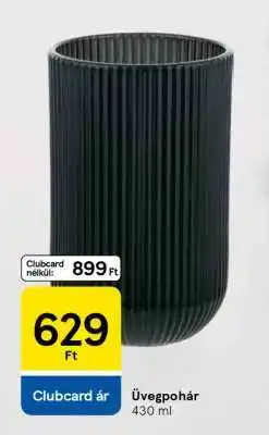 Tesco Üvegpohár ajánlat