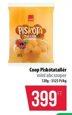 Coop Coop piskótatallér ajánlat