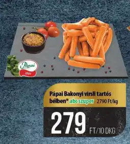 Coop Pápai Bakonyi virsli tartós bélben ajánlat