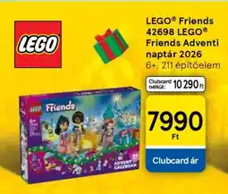 Tesco LEGO Friends 42698 LEGO Friends Adventi naptár 2026 ajánlat