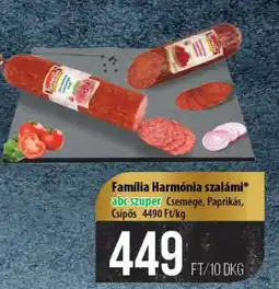 Coop Família Harmónia szalámi ajánlat