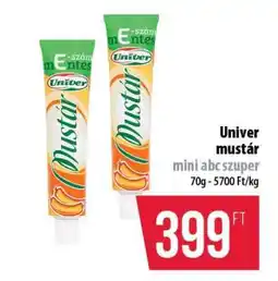 Coop UNIVER Mustár ajánlat