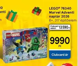 Tesco LEGO 76340 Marvel Adventi naptár 2026 ajánlat