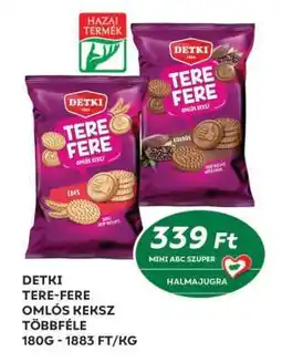 Coop DETKI Tere Fere omlós keksz ajánlat