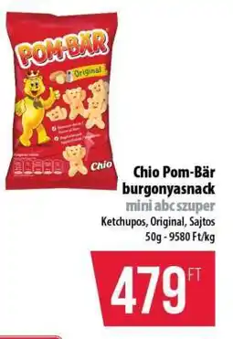 Coop Chio Pom-Bär burgonyasnack ajánlat