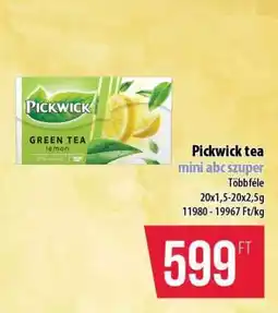 Coop Pickwick Tea ajánlat