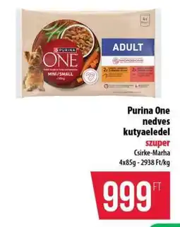 Coop Purina One nedves kutyaeledel ajánlat