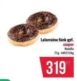 Coop Lalorraine fánk gyf ajánlat