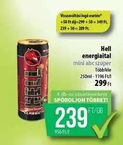 Coop HELL Energiaital ajánlat