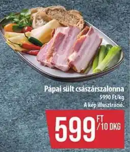 Coop Pápai sült császárszalonna ajánlat