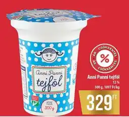 Coop Anni Panni tejföl ajánlat