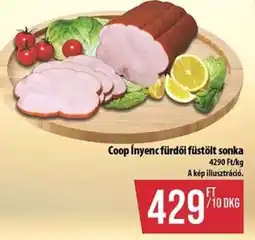 Coop Coop ínyenc fürdői füstölt sonka ajánlat