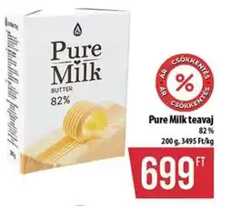 Coop Pure Milk teavaj ajánlat