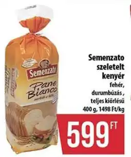 Coop Semenzato szeletelt kenyér ajánlat