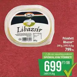 Coop PRIMFETT Libazsír ajánlat