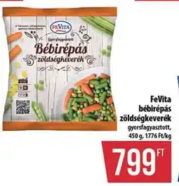 Coop FEVITA Bébirépás zöldségkeverék ajánlat