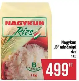 Coop Nagykun „B” minőségű rizs ajánlat