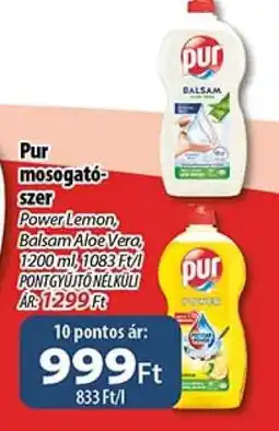 Coop PUR Mosogatószer ajánlat