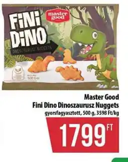 Coop MASTER GOOD FINI DINO DINOSZAURUSZ NUGGETS ajánlat