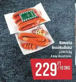 Coop Kometa lecsókolbász ajánlat
