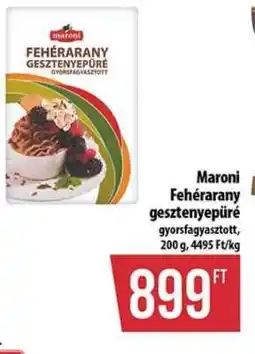 Coop Maroni Fehérarany gesztenyepüré ajánlat