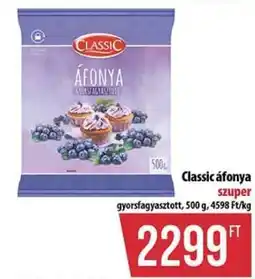 Coop Classic áfonya ajánlat