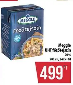 Coop MEGGLE UHT Főzőtejszín ajánlat