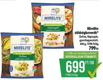 Mirelite zöldségkeverék