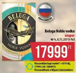 Coop Beluga Noble Vodka ajánlat