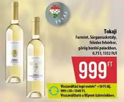 Coop Tokaji ajánlat