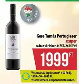 Coop Gere Tamás Portugieser ajánlat